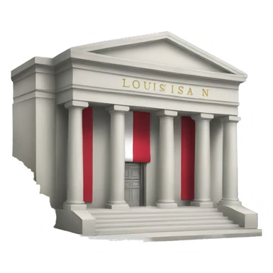 bank with the louisiana flag sticker