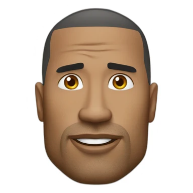 The rock face sticker