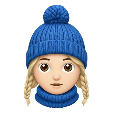 knitted beanie sticker