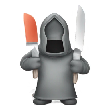 Knife sharpener over the city sticker