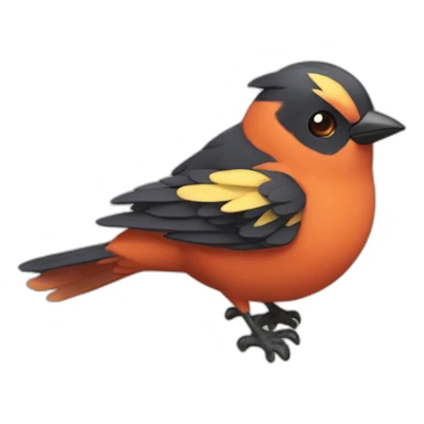 Fletchling sticker