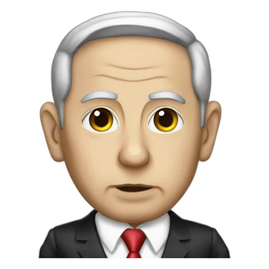 Benjamin Netanyahu dictator sticker
