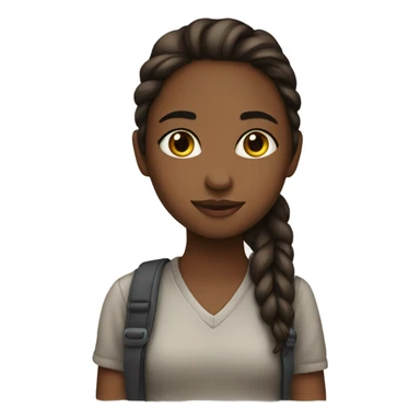 Girl in love  sticker