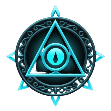  dark magic symbol sticker
