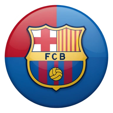 fc barcelona logo emoji sticker