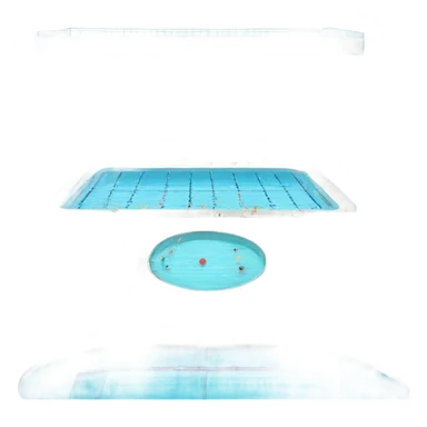 Olympic swimming pool sticker