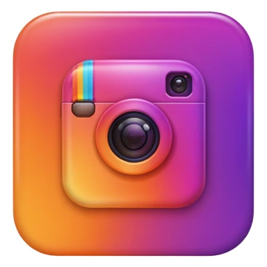 Instagram icon sticker