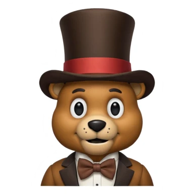 Freddy fazbear sticker