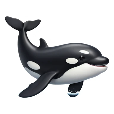 tubby dog orca sticker