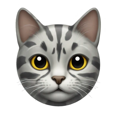 Scotland cat marble  sticker