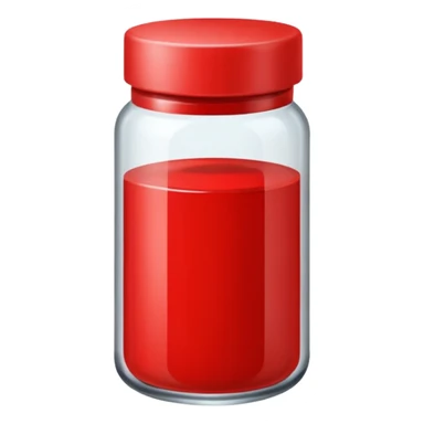 Paint Color Jar red sticker