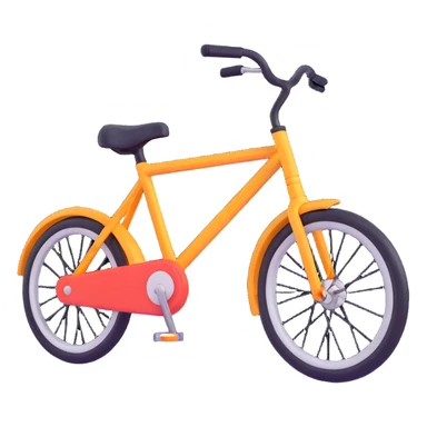 modern bicycle sticker