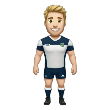 Rugbyman sticker
