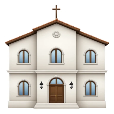 casa blanca que sea mas simple  sticker