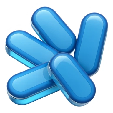 blister pack and blue medicines sticker