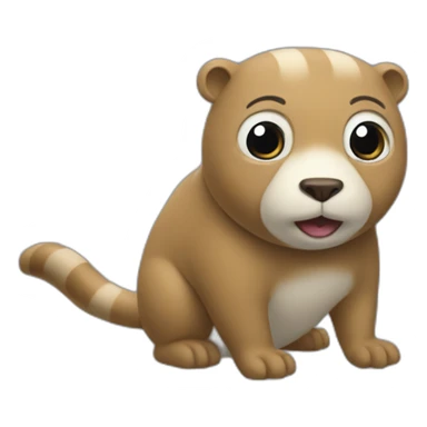 Blue Golang Gopher sticker