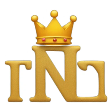 TN letters, there is a crown on them sticker