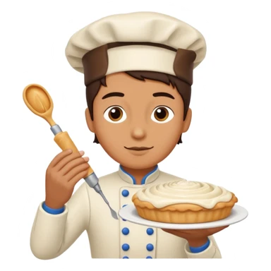 Barista frosting a pastry

 sticker