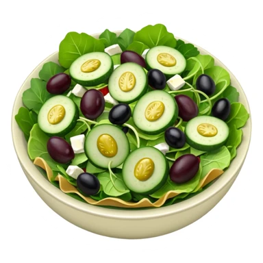 BOWL DI INSALATA,  iperrealistico 4k, No tomatoes sticker