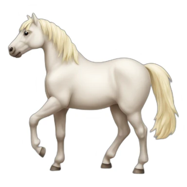 Cheval dans un coeur sticker