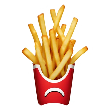 macdonald’s fries sticker