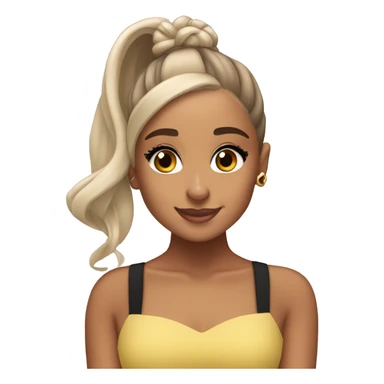 make Ariana Grande sticker