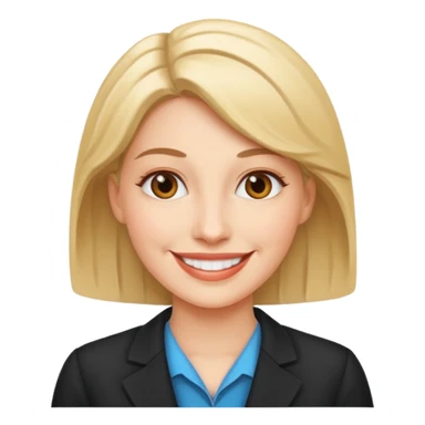 Women principal sticker