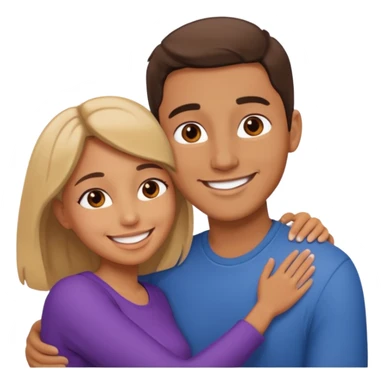 flirty couples sticker