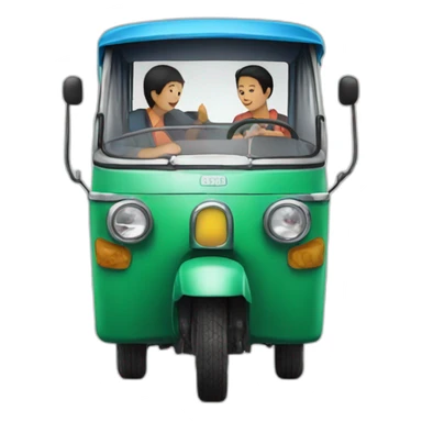 Tuk tuk sticker