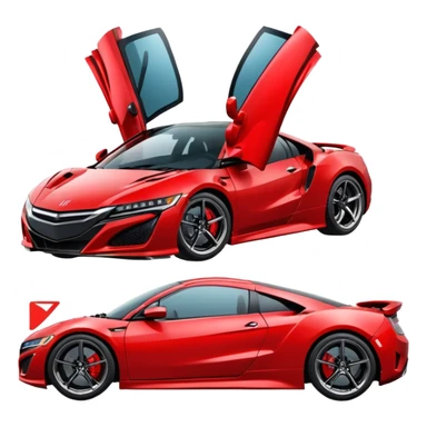 Honda nsx sticker