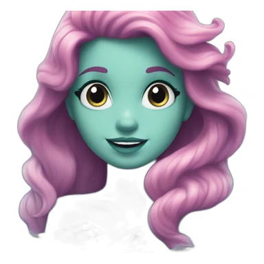 little mermaid sticker