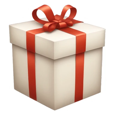 Ribbon-Tied Gift Box sticker