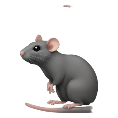 Only rat tail sticker