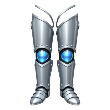  Legs armor Emoji fantasy pixel art style sticker