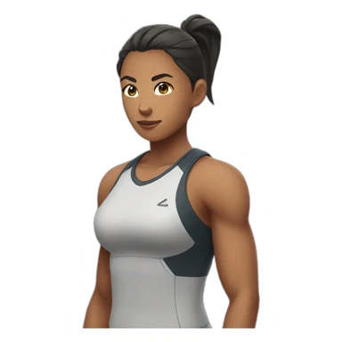 Gym Leader Nessa sticker