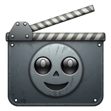 Grunge Film logo sticker