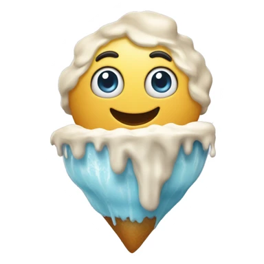 Cœur brisé en glace  sticker