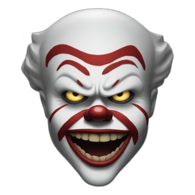 Ghosteface pennywise sticker