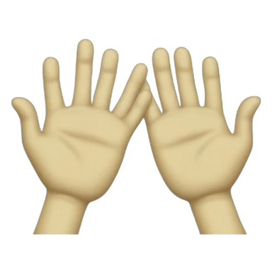 mr burns hands sticker