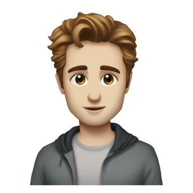 Edward Cullen from twilight being pregnant  sticker