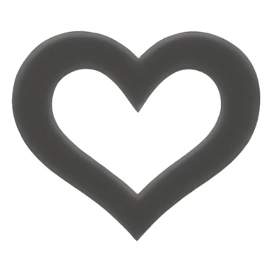 heart outline  sticker