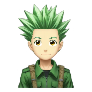 gon hunterxhunter sticker