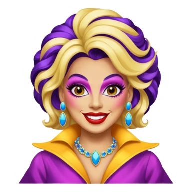 Drag queen sticker