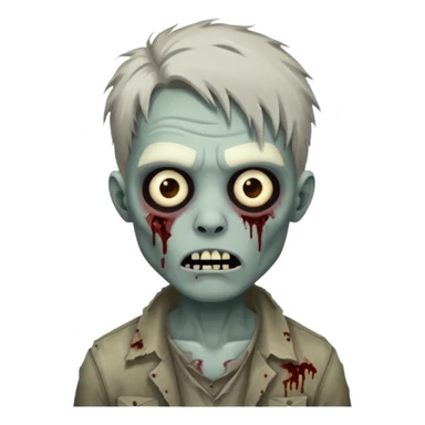 🧟‍♂️ with scene hair sticker