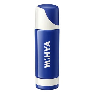 generate an ios genmoji of a NIVEA lip balm sticker