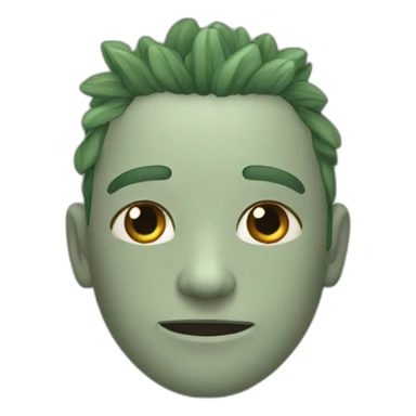 Obergine with veins sticker