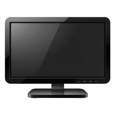 modern television sticker