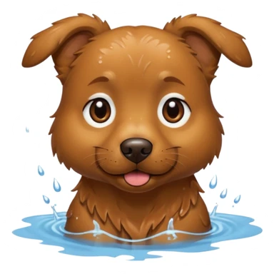 water dog sticker