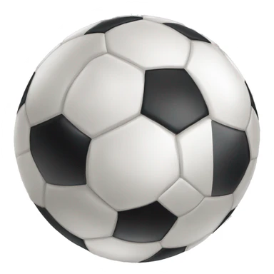 Champion league soccer ball sticker