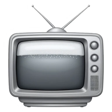 television static(snowy) sticker